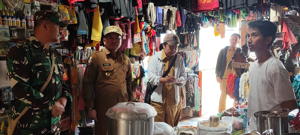 TPID Kab. Puncak Melakukan Sidak di Pasar Ilaga